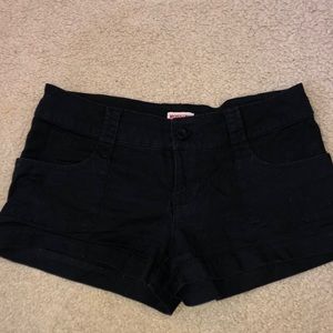 Black Jean Shorts!